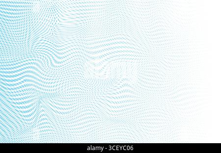 Vector Halftone twisted grunge pattern Texture. Abstract design Background Stock Vector