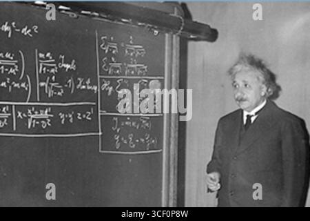 Albert Einstein s Blackboard The History Of Science Museum Used In 