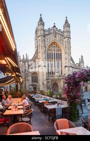 England, Somerset, Bath, Bath Abbey Stock Photo