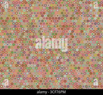 Tileable hexagon pattern. Plain hexagon frames. Regular hexagon shapes. Multiple tones color palette. Seamless pattern. Tileable vector illustration. Stock Vector