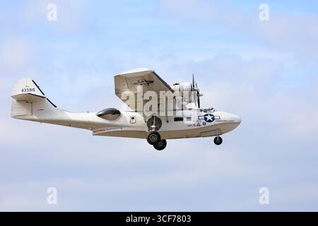 Consolidated PBY Catalina aircraft in RAF Coastal Command Camouflage ...