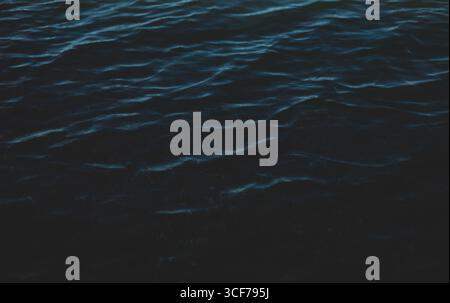 Deep blue ocean water as background Stock Photo