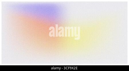 Abstract art with a vibrant blend of warm tones, including soft orange, yellow, and a touch of purple, creating a dynamic and ethereal feel Stock Vector