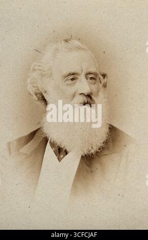 John Frederick Lewis, c1870. Stock Photo
