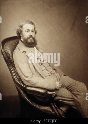 Edward Newman, c1870. Stock Photo