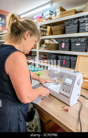 Seamstress Stock Photo
