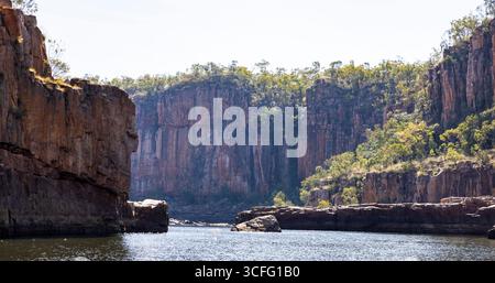 Katherine Gorge (Nitmiluk Gorge), Nitmiluk National Park, Northern Territory, Australia Stock Photo