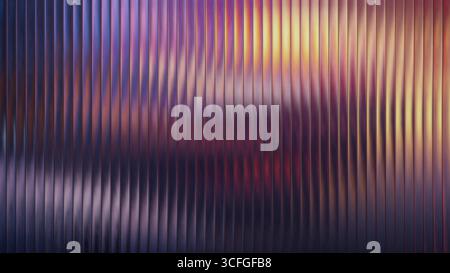 Fractal glass gradient background with pink sunset color and warm light. Yellow blur and abstract red degrade effect with violet gradation. Premium Stock Vector