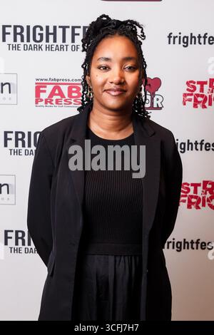London, UK. 23rd Aug, 2025. Raven Carter seen at the UK Premiere of Noseeums during Frightfest 2025 at ODEON LUXE Leicester Square. Picture Credit: Julie Edwards./Alamy Live News Stock Photo