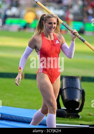 22-AUGUST 2025 : Molly Caudery seen at the Allianz Memorial Van Damme