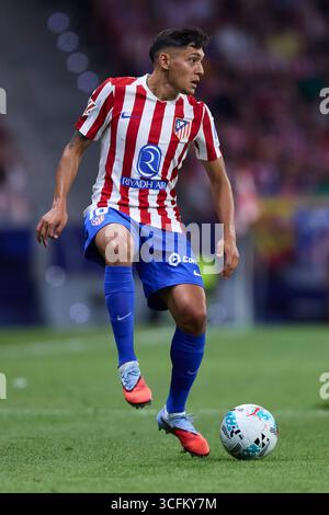 Marc Pubill Of Atletico De Madrid During The La Liga EA Sport Match Marc Pubill Of Atletico De Madrid During The La Liga EA Sport Match