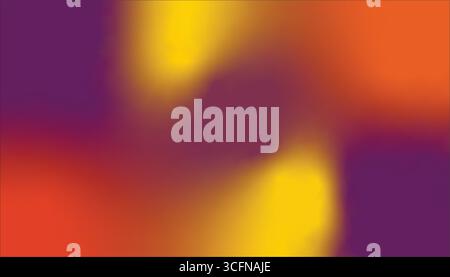 Vector Abstract Background Gradient yellow, orange, purple colors in gradient yellow, orange and purple Stock Vector