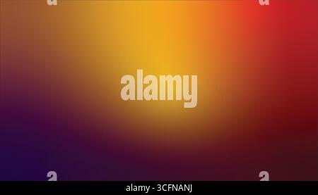 Yellow, Red, Orange and Deep Purple Color Gradient Background Vector in gradient yellow, orange, deep red and deep purple Stock Vector