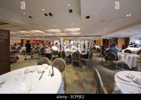 Hong Kong, 24 August 2025:  Metropol Restaurant in Admiralty, one month before its closure on 27 September 2025. Stock Photo
