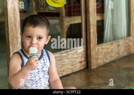adorable male dottler Stock Photo