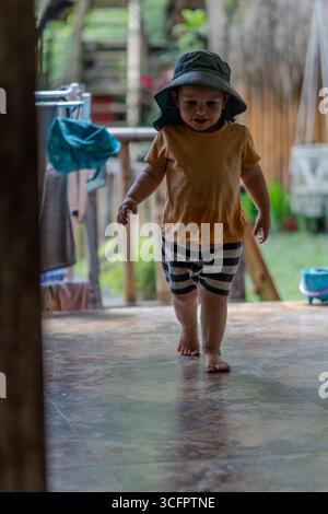 adorable male dottler Stock Photo