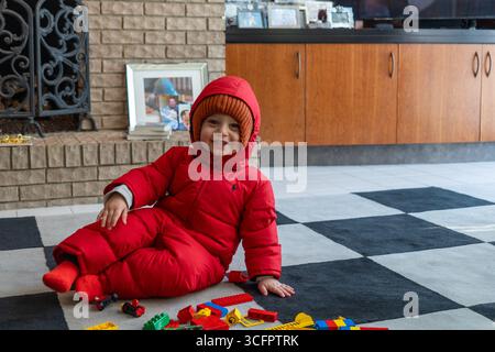 adorable male dottler Stock Photo