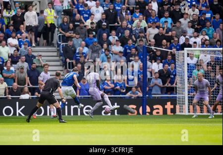 James Garner of Everton scores a GOAL 1-1 during the Everton v ...