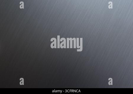 dark grey stainless steel texture. Plastic imitation metal texture Stock Photo