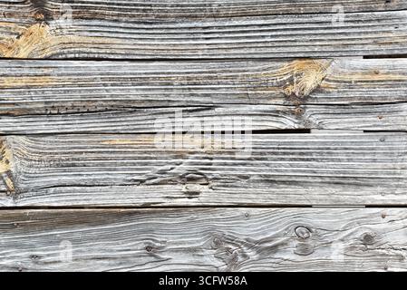 Barn wood aged lumber siding Stock Photo