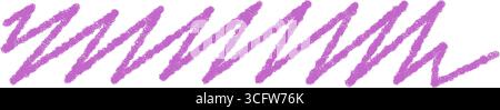 Handdrawn Purple Crayon Rectangle Text Box Stock Vector