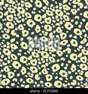 Animal Skin Rug. Colorful Safari Skin. Leopard Pattern Illustration. Bright Texture. Fur Texture Cheetah. Animal Colored Texture. Stock Vector