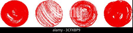 Japan sun icon set. Vector red speech bubble post designs elements for school children or kindergarten kids. Creative grungy paintbrush doodles with a Stock Vector