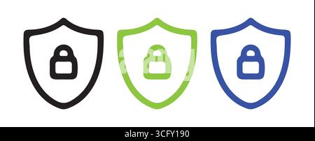 Flat Design Checkmark Symbols on White Background vector illustration Stock Vector