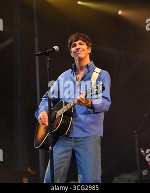 Tucker Pillsbury, aka Role Model, performs during weekend two of the