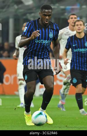 Ange-Yoan Bonny (FC Inter) celebrates the goal during the Italian ...
