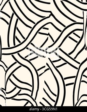abstract chain vector pattern background, Chains on White Background Vector Seamless Pattern. Monochrome Marine Background. vector seamless pattern Stock Vector