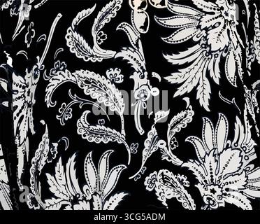 Hand drawn minimal abstract organic shapes pattern. Collage contemporary print. Fashionable template for design.Seamless pattern with florals for fabr Stock Vector