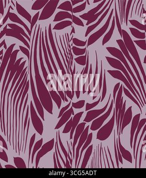 Full seamless wallpaper for zebra and tiger stripes animal skin pattern. Black and white design for textile fabric printing. Fashionable and home desi Stock Vector