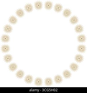 Star rectangle frame. Sunburst explosion star. Frame with empty space. Baby shower design Stock Vector