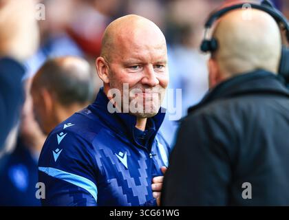 Henrik Pedersen Sheffield Wednesday manager during the Carabao Cup