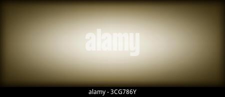 Dark sepia radial fading vignette effect background. Old film blurred filter wallpaper. Gradient frame backdrop for studio shot, photo template, poster template. Vector vanishing border cadre Stock Vector