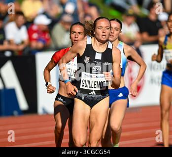 Agathe GUILLEMOT, French middle-distance runner prior Ligue 1 McDonald ...
