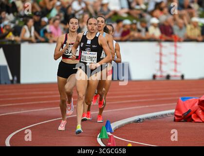 Agathe GUILLEMOT, French middle-distance runner prior Ligue 1 McDonald ...