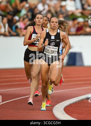 Agathe GUILLEMOT, French middle-distance runner prior Ligue 1 McDonald ...