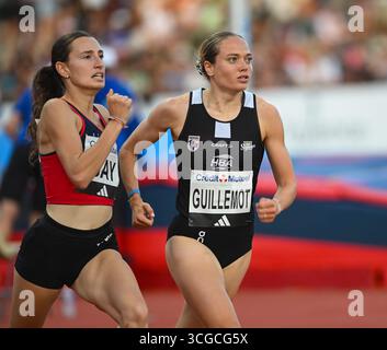 Agathe GUILLEMOT, French middle-distance runner prior Ligue 1 McDonald ...