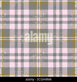 Seamless plaid pattern, brown, cream, suitable for designing clothes such as skirts and pants to add a chic and striking look to your outfit, vector i Stock Vector