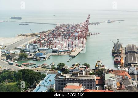 Colombo port city hi-res stock photography and images - Alamy