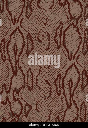 Animal skin pattern seamless. Design for fabric, wallpaper, wrapping, background. Stock Vector