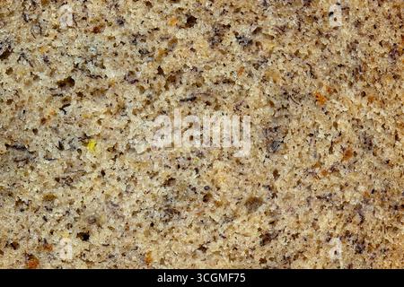 Healthy sweet dessert snack background. Abstract background or texture homemade banana muffin, close up, top view Stock Photo