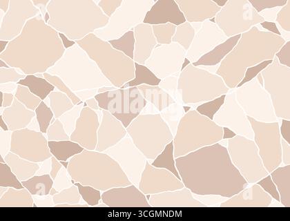 Abstract marble terrazzo art pattern background. Vector illustration art backdrop Stock Vector