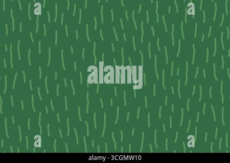 seamless pattern of green grass or abstract nature background- vector illustration Stock Vector