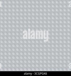 Toy blocks construction plate background. Plastic toy construction brick surface. Seamless vector background. Stock Vector
