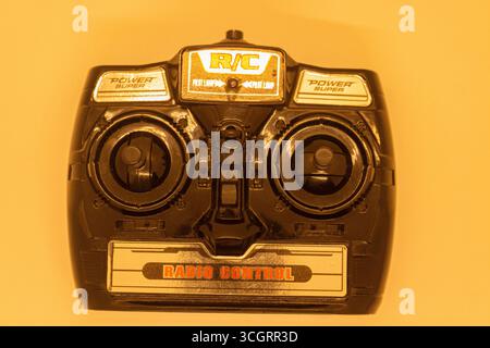 Wireless Power A Close-Up of a Radio Control Device Stock Photo