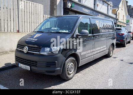 guinness quality team vw van dungloe county donegal republic of ireland Stock Photo