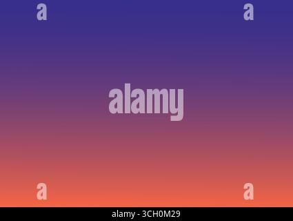 Sunset Gradient Background. Vector Illustration. Stock Vector